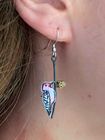 Woodpecker with acorn necklace